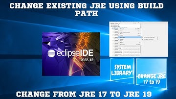 How to configure JRE using configure build path?