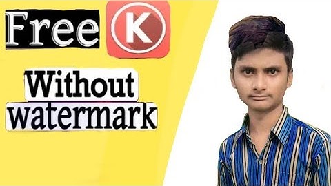 Remove watermark In KineMaster for Free || King Master || Water Maek Remove Kinemaster