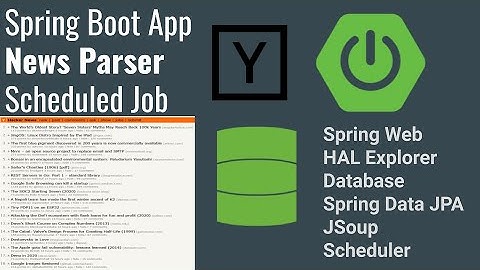 Spring Boot LIVE-CODING. The News Parser Using Scheduled Task!