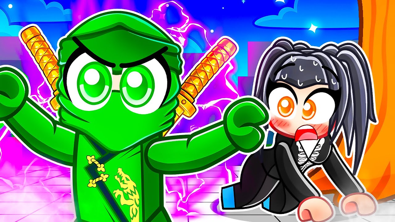 Becoming a PROTECTIVE GREEN NINJA in Roblox Strongest Battlegrounds!