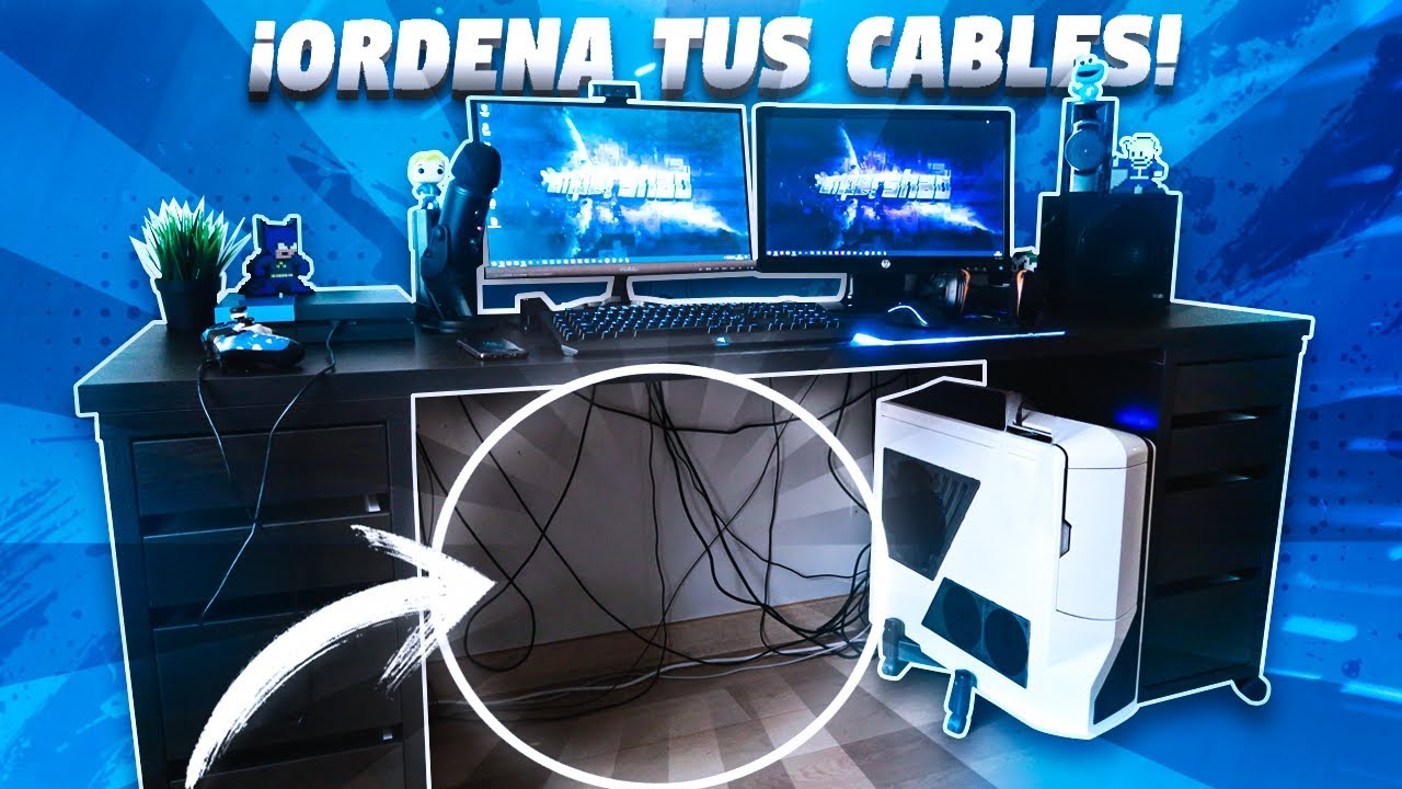 Siete organizadores de cables para mantener ordenado tu setup