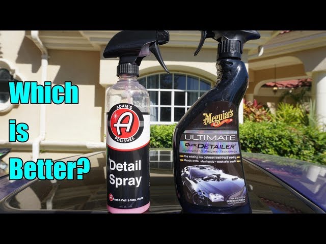 How To Use Quick Detailer - Meguiar's Quik Detail 