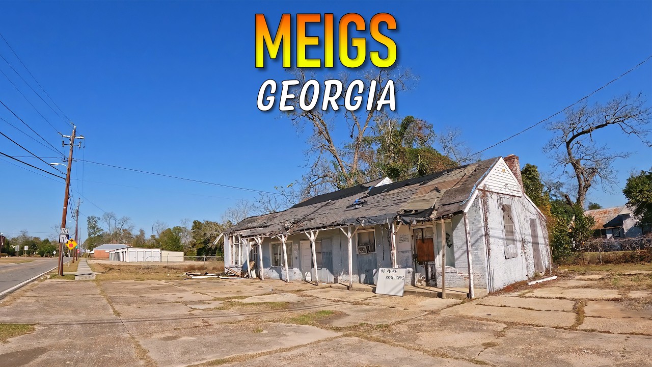 Meigs Georgia Driving Through