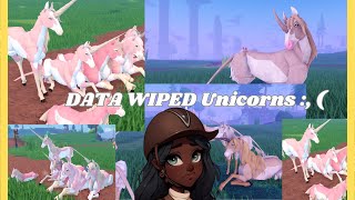 Showcasing All My Horse Life Unicorns that Will be Wiped 😭 | Horse Life BETA