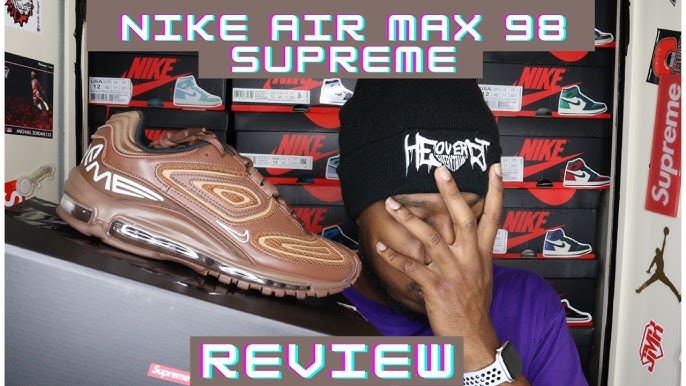 BETTER ON FEET?!?* Nike Air Max 96 Supreme Review/On-Feet!!! 