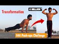 100 PUSH-UPS CHALLENGE Epic Transformation l Without Gym (Motivation)@Anuthenics