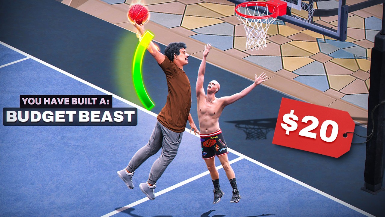 I Made a $20 Budget Beast on NBA 2K26 and he's actually good...