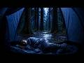The Most Addictive Rain Sound You’ll Ever Hear 🌧️ Rain on Tent at Night for Sleeping ASMR