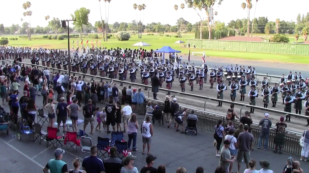 Scotland the Brave: Scottish Games, Pleasanton, Closing Ceremonies Video 7