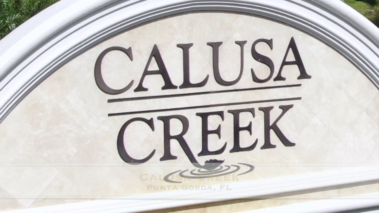 Calusa Creek Punta Gorda, FL YouTube