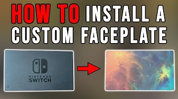How To Install a Custom Nintendo Switch Dock Faceplate | Time Lapse