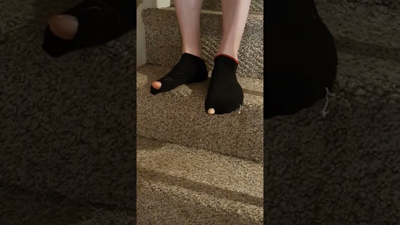 Holey black socks YouTube