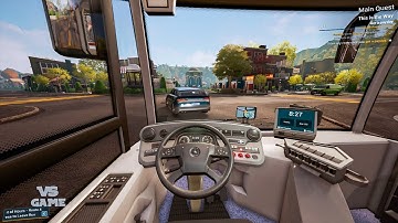 First time of Bus Simulator 21 Gameplay
