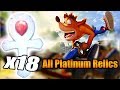 Crash team racing nitrofueled  all platinum relics ctr tracks classic