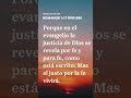 El justo por la fe vivirá #fe #diosteama
