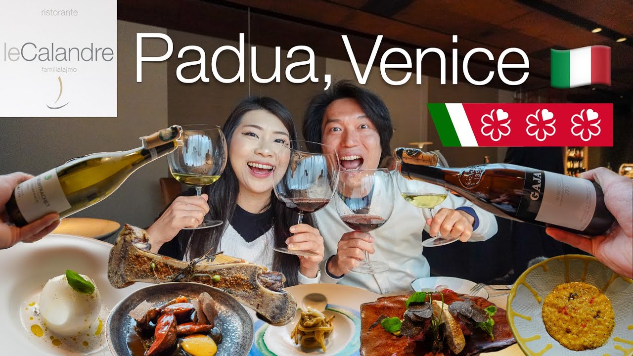 Le Calandre 3 MICHELIN Stars Padau Venice & Padua Vlog - YouTube