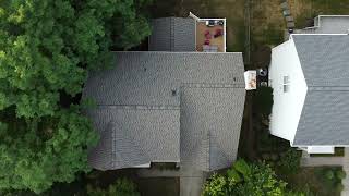 overhead view of my house