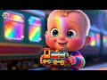 Choo Choo Color Train 🚂 | Colors Song for Kids | Fun Toddler Learning Rhyme