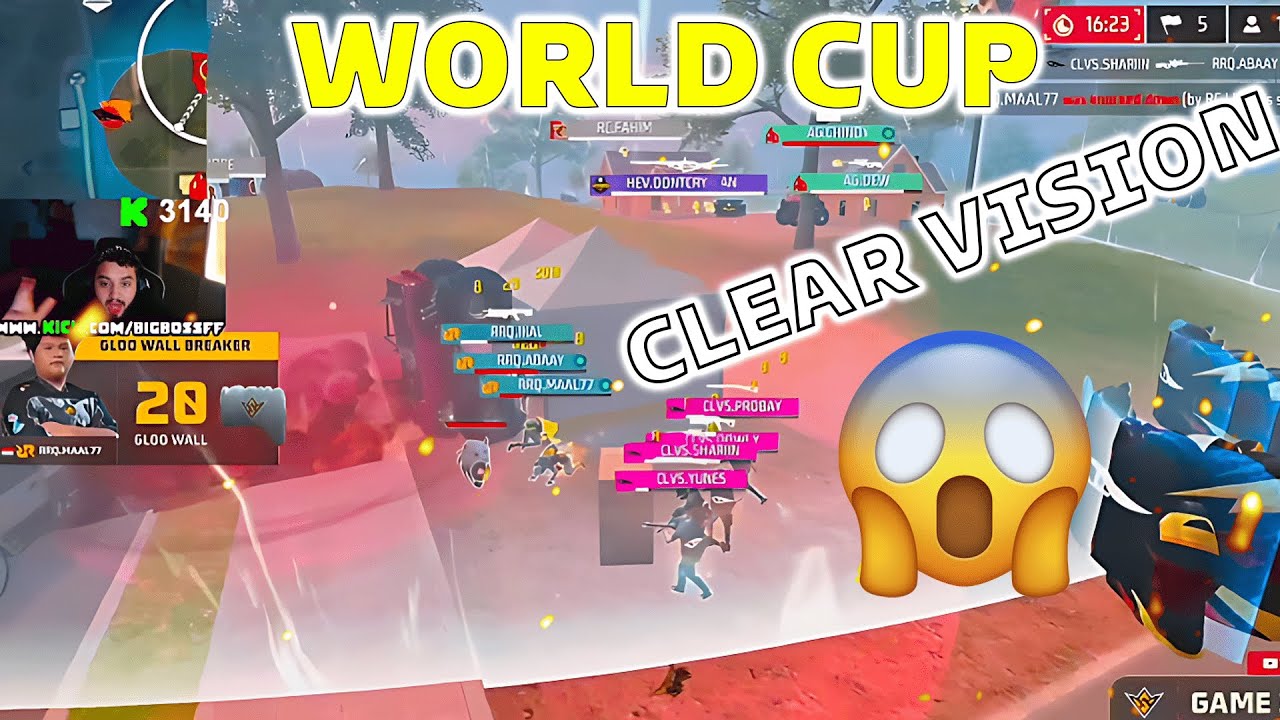 فري فاير : ملخص ماقدمه CLEAR VISION في أول يوم من بطولة العالم وردة فعل BIGBOSS و MR ALI 😱​🔥​