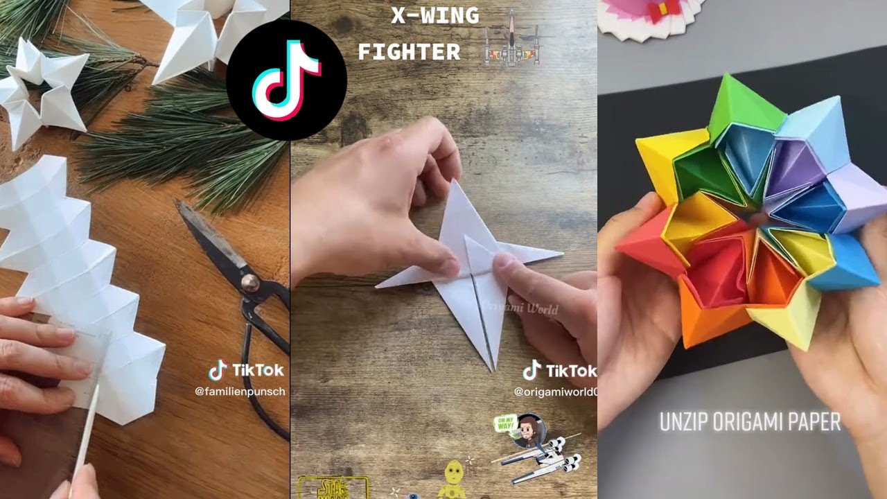 Origami-DIY | TikTok Compilation #6 - YouTube