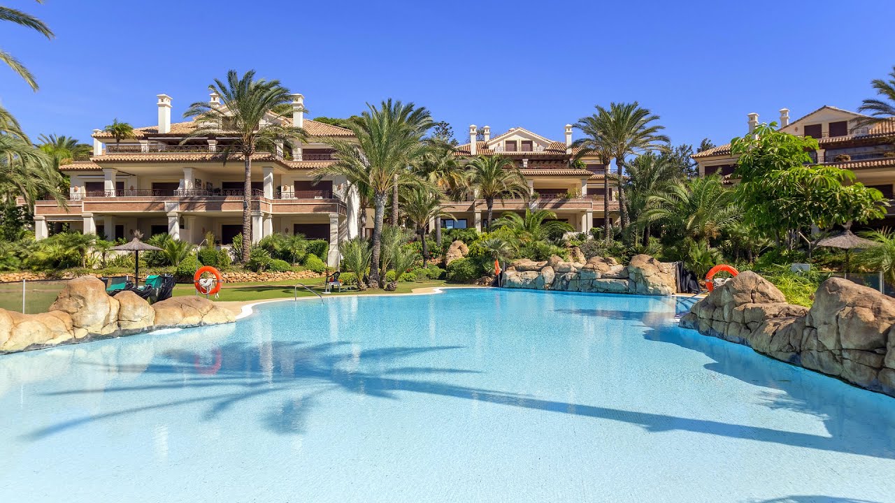 Luxury apartment in beachfront complex Los Monteros Mlaya Marbella YouTube