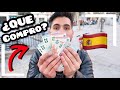 ¿QUÉ COMPRO CON € 100 EUROS EN MADRID? | ¿Es POCO o MUCHO DINERO? - Gabriel Herrera