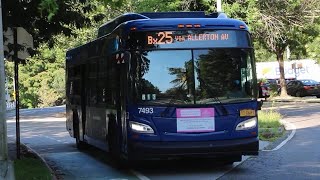 Bx25 Bus Announcements to Co Op City Bay Plaza. Weekday Service.