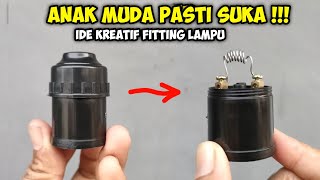 BURUAN CARI !! 2 ide kreatif fitting lampu