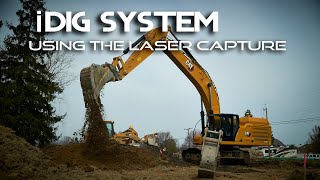 USING THE iDig LASER CAPTURE // iDig 2D Grade Control // Grade Control Systems