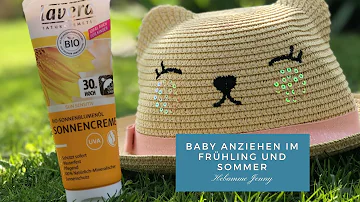 Welche Sonnencreme für 3 Monate altes Baby?