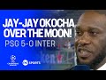 Former PSG star Jay-Jay Okocha reacts after Champions League triumph vs Inter 🏆 #UCL