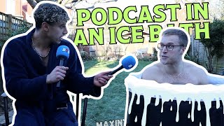 We had a DEEP Conversation in an ICE BATH! | Maxin'&Relaxin Ep.6 w/ Humz