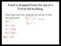 Understanding Free Falling Objects