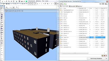 Openings list in ARCHICAD