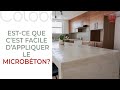 Estce que cest facile dappliquer du microbton