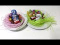 Easter nests with edible Easter Grass