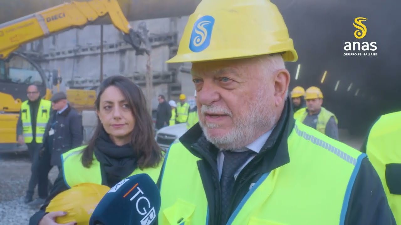 Sopralluogo tecnico sul cantiere del Raccordo autostradale tra l’autostrada A4 e la Val Trompia