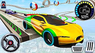 Superhero Car Race Mega Ramp - Extreme Sport Car Stunts Driving 3D | Android Gameplay screenshot 5
