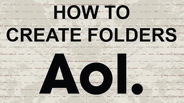 How to create folders in AOL Mail