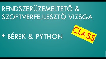 Python Informatikai szakmák - Bérek - Class - programozás vizsgafeladat