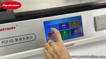 ASTM D1894  Cof Tester Coefficient of Friction Tester for Plastic Film Paper ISO8295