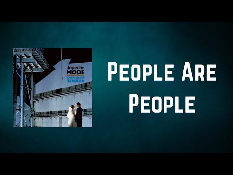 Depeche Mode - People Are People (Lyrics) - YouTube