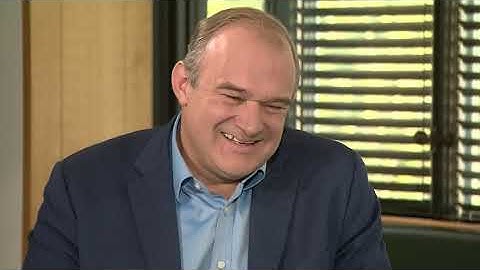 Lib Dem leader Ed Davey interview with ITV Calendar