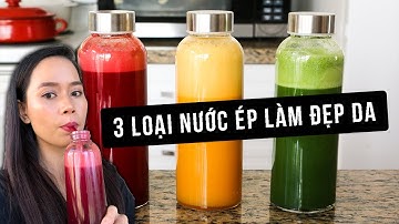 3 VỊ NƯỚC ÉP ĐẸP DA MỖI NGÀY | Emma Pham Kitchen