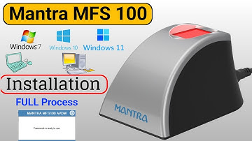 Mantra Mfs100 Rd Service Installation Process 2023 |How To Install Mantra Rd Service Laptop/Computer