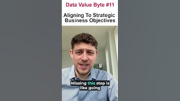 Aligning Data Strategy To Strategic Business Objectives
