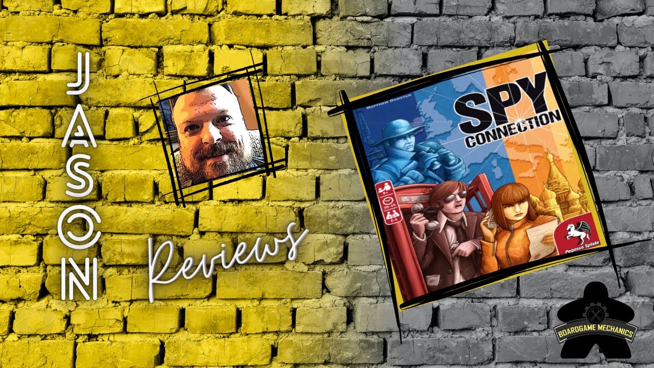 The Boardgame Mechanics Review Spy Connection - YouTube
