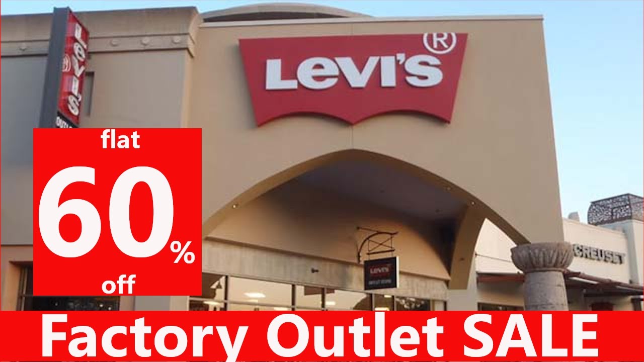 Levi's Sale Flat 60% Off ,Livi's Factory Outlet Sale 60% Off, - YouTube