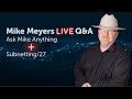 Subnetting/27 (continued) - Mike Meyers Live Q&amp;A AMA (05/14/2020)