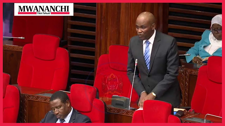 Mbunge wa Kigamboni  Dk Faustin Ndugulile aibua mazito Bungeni